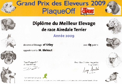 of Utley - GRAND PRIX DES ELEVEURS PLAQUE OFF 2009